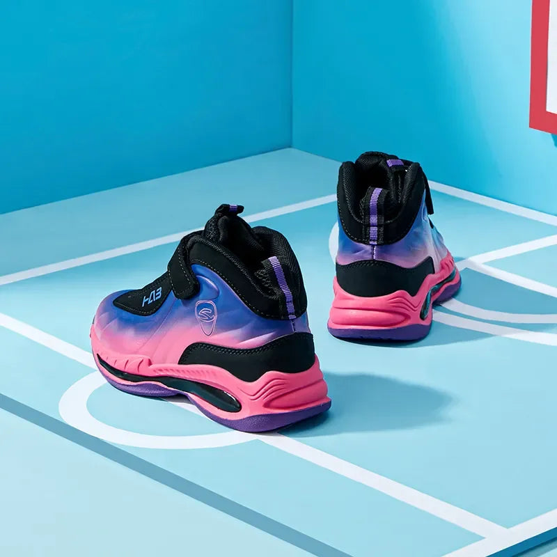 Spring Autumn Kids Sport Shoes For Boys Running Sneakers Breathable Children's Fashion Shoes Platform Shoes