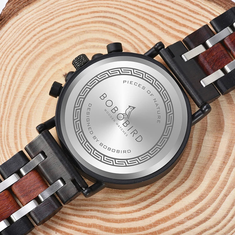 Relogio Masculino BOBO BIRD Wooden Watch Men