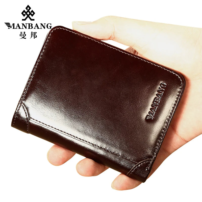 Classic Style Wallet Genuine Leather High Quality