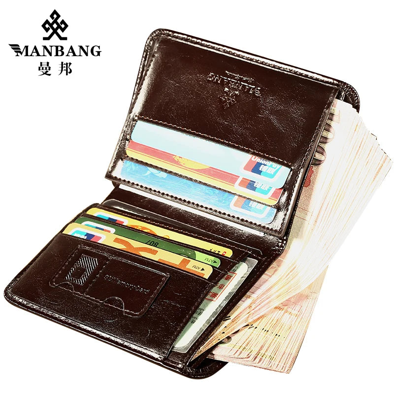 Classic Style Wallet Genuine Leather High Quality