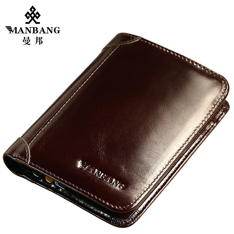 Classic Style Wallet Genuine Leather High Quality