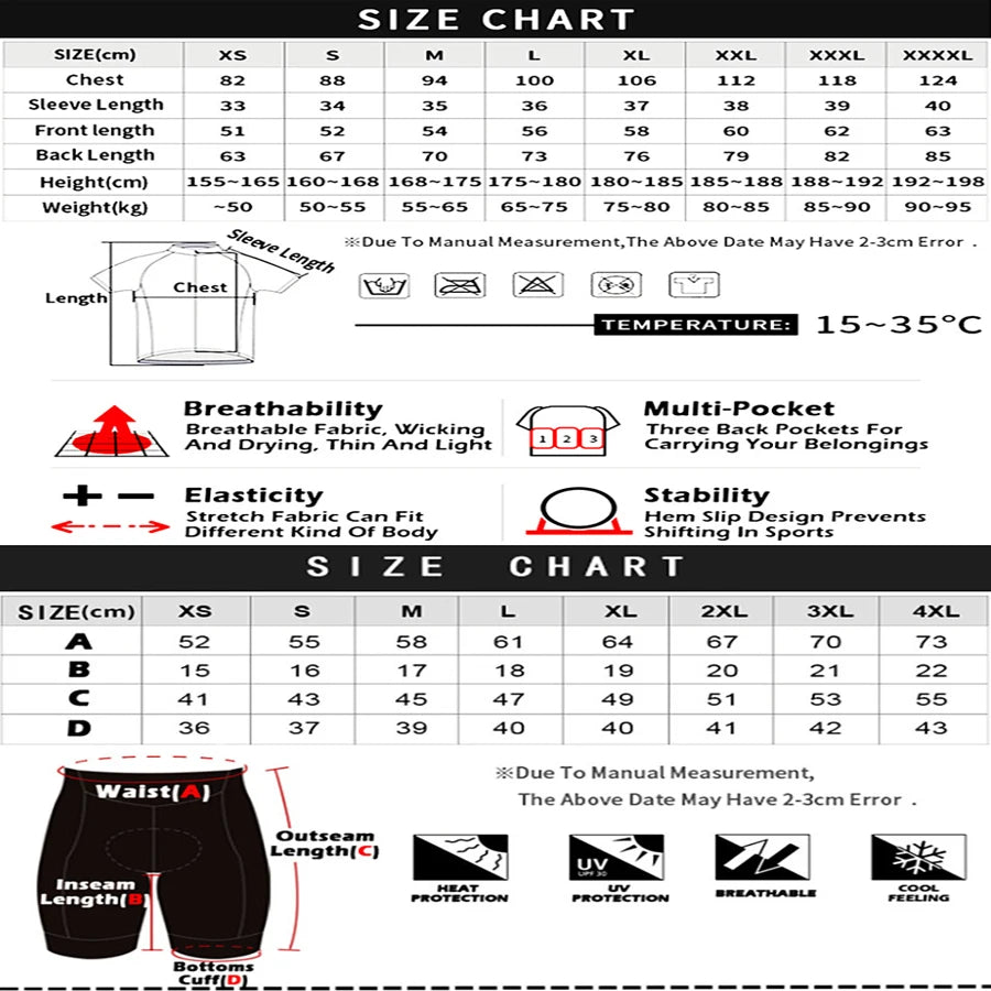 CYKLOPEDIA Cycling Clothes Shorts Man Men Summer Clothing Men's Jacket Uniform Jersey Set Laser Cut Bib Mtb Male Bike Pants 2023