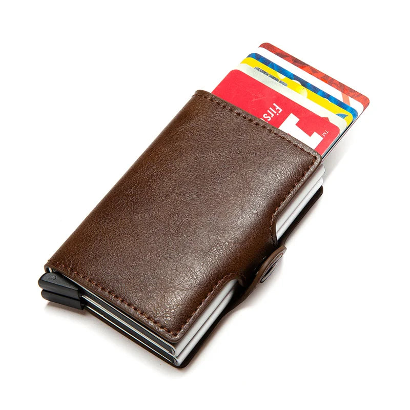 Custom RFID Blocking Men Wallet Credit Card Holder