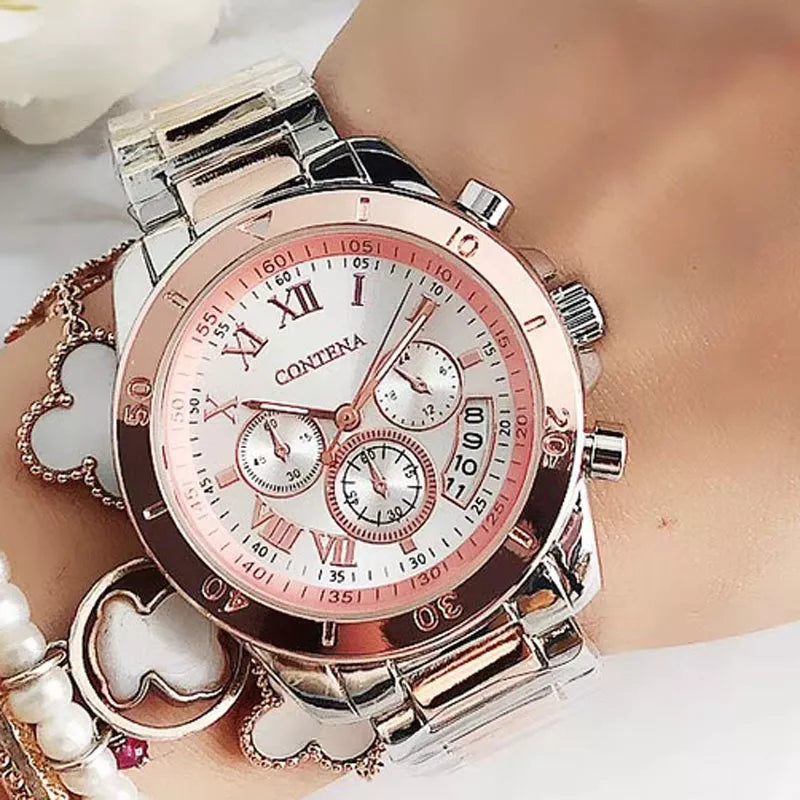 CONTENA 2023 Top Brand Luxury Watches for Women Fashion