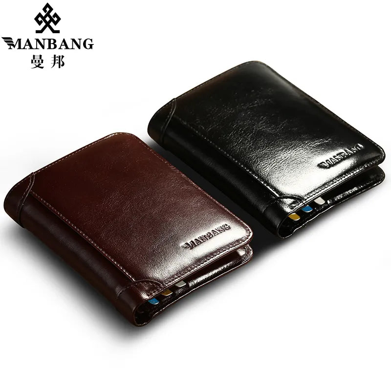 Classic Style Wallet Genuine Leather High Quality