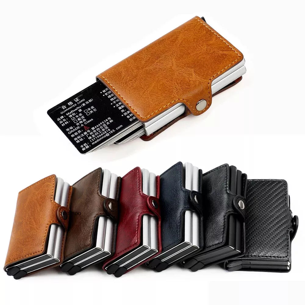 Custom RFID Blocking Men Wallet Credit Card Holder