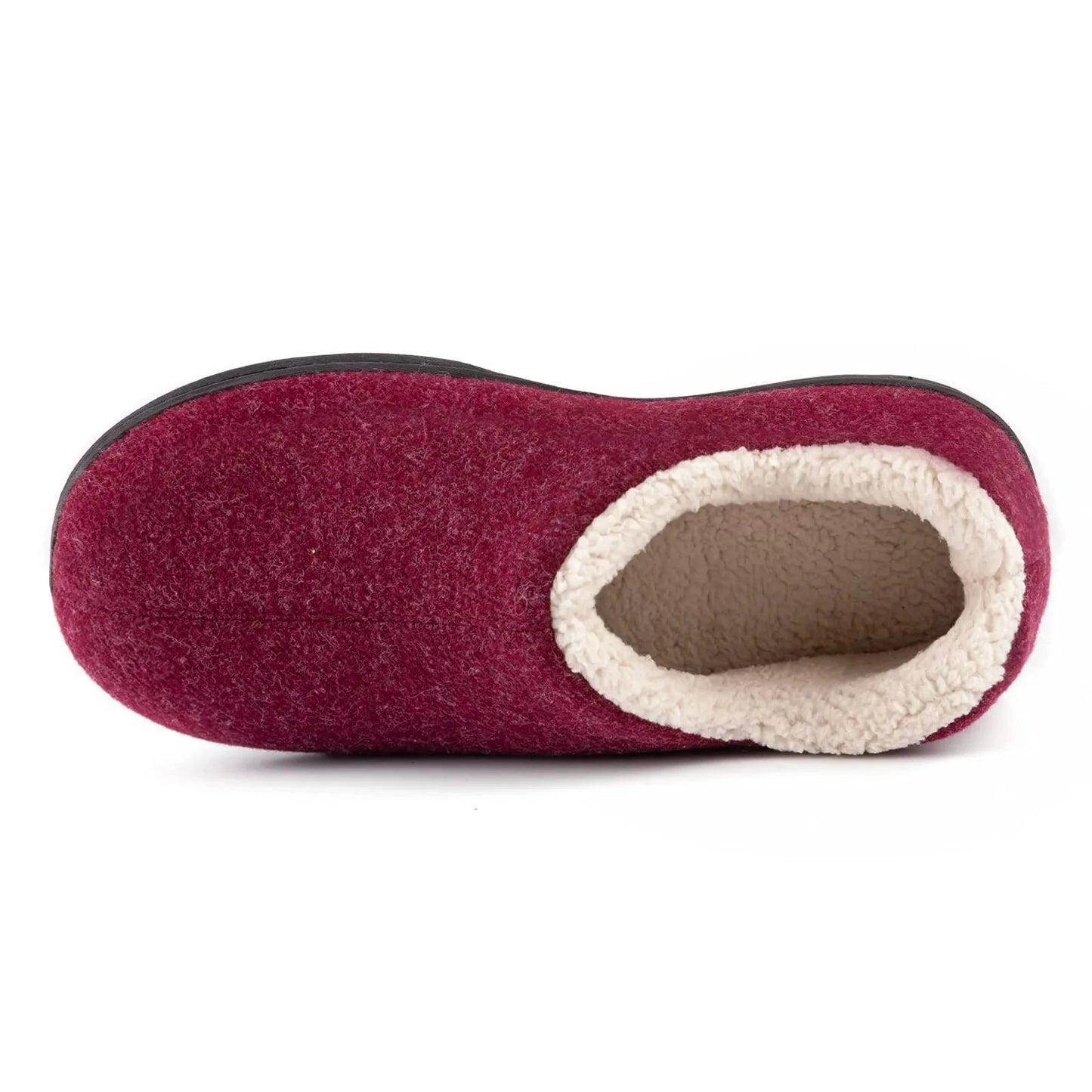 Comwarm Warm Cotton Slippers For Women Winter Short Plush House Slippers Anti slip Soft Warm Home Fur Shoes Indoor Fluffy Slides